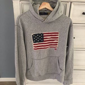 POLO By Ralph Lauren Hooded Sweatshirt. Size Large